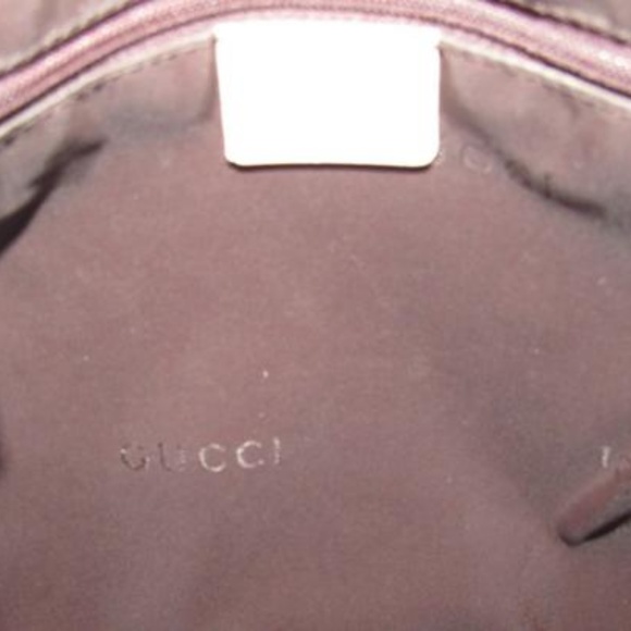 GUCCI Vintage Ivory Leather Hobo Bag - Picture 3 of 8